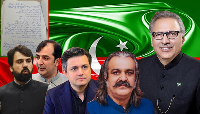 عارف علوی ، علی امین گنڈا پور ،شاہد خٹک،حماد اظہر ، خالد خورشید کے وارنٹ گرفتاری جاری، چھاپے شروع