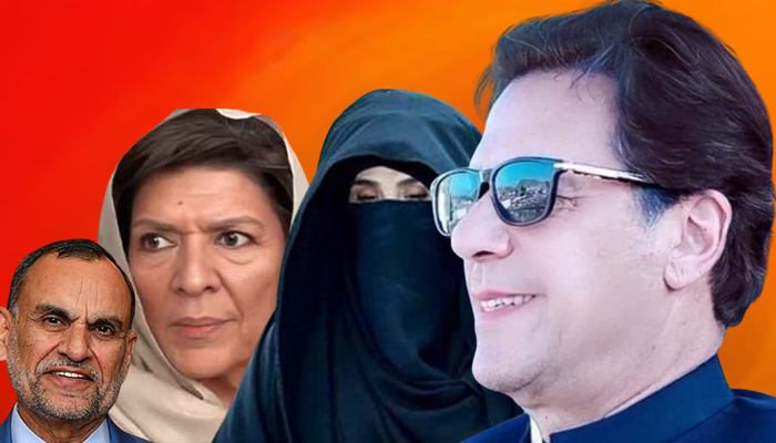 عمران خان، اعظم سواتی اور علیمہ خان،بشریٰ بی بی کے گرد گھیرا مزید تنگ
