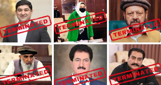تحریک انصاف نے وزیراعلیٰ گلگت سمیت 12 اراکین اسمبلی کی رکنیت ختم کردی