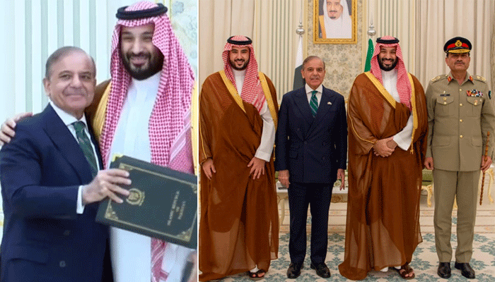 سعودی عرب،پاکستان کے درمیان تاریخی دفاعی معاہدہ،کسی ایک ملک پر حملہ یا جارحیت دونوں کے خلاف جارحیت تصور کیا جائے گا