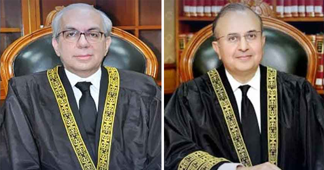 سپریم کورٹ کے 2 سینئر ججز نے کوڈ آف کنڈکٹ میں ترامیم پر اعتراضات اٹھادیئے