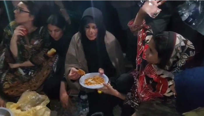 عمران خان سے ملاقات؟مذاکرات اور دھرنا جاری، پہلا دور ناکام،علامہ راجہ ناصر عباس بھی پہنچ گئے