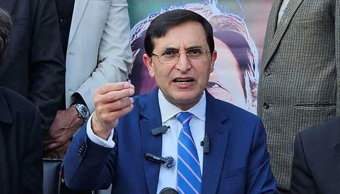 الیکشن کمیشن کا بیرسٹر گوہرکوچیئرمین تحریک انصاف تسلیم کرنے سے انکار