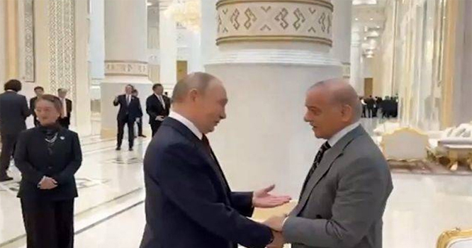 شہبازشریف،پیوٹن ملاقات:بھارتی نیٹ ورک کو منہ کی کھانا پڑگئی