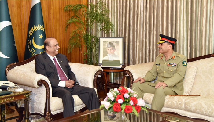 صدر مملکت نے چیف آف ڈیفنس فورسز کی تعیناتی کی سمری کی منظوری دیدی