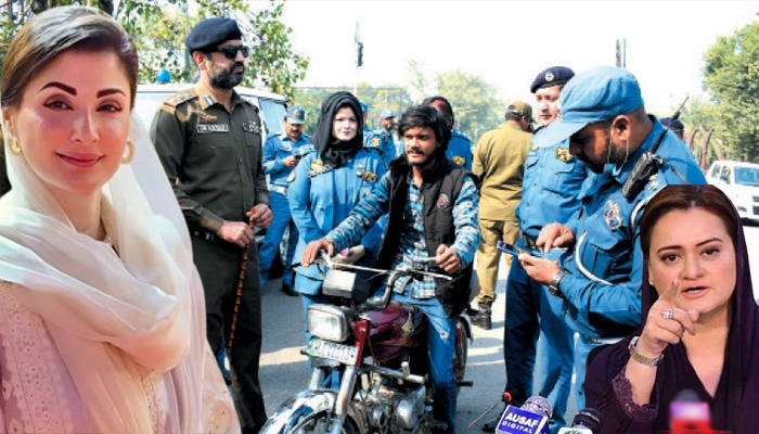 چالان ہو نگے،ٹریفک آرڈیننس پر عملدرآمد روکنے کا کوئی حکم جاری نہیں ہوا،مریم نواز کا مزید سخت حکم جاری