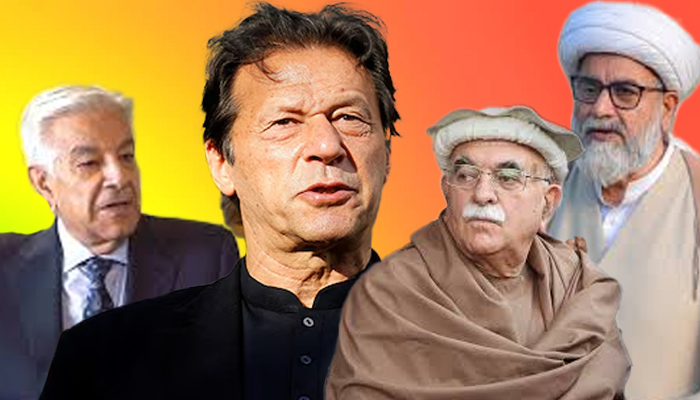 محمود خان اچکزئی اور علامہ ناصر عباس کے ذریعے مذاکرات چاہتے ہیں،خواجہ آصف