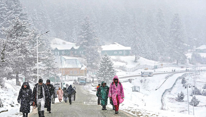 مری شدید برفباری کا امکان ، الرٹ جاری