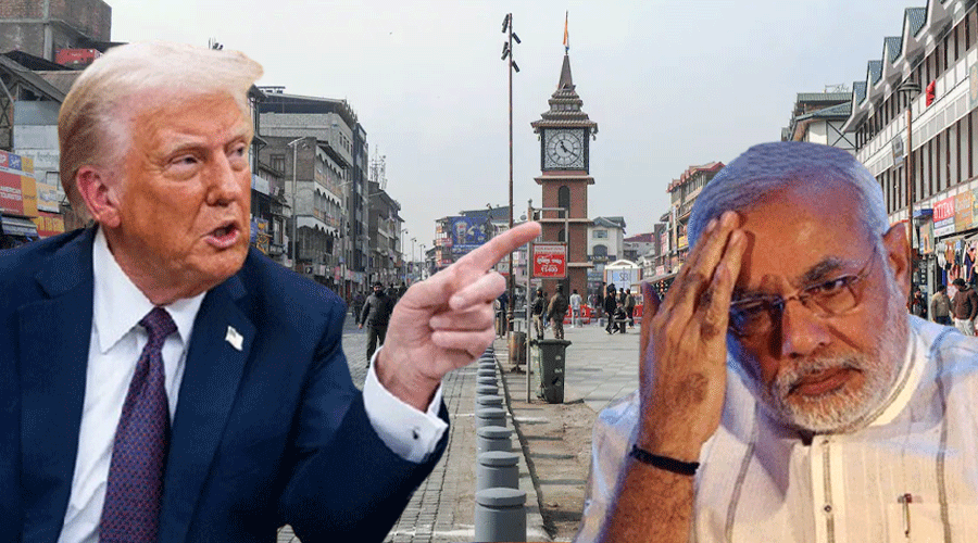 ٹرمپ کا مسئلہ کشمیر پر ممکنہ فیصلہ، بھارت کے لیے خطرہ